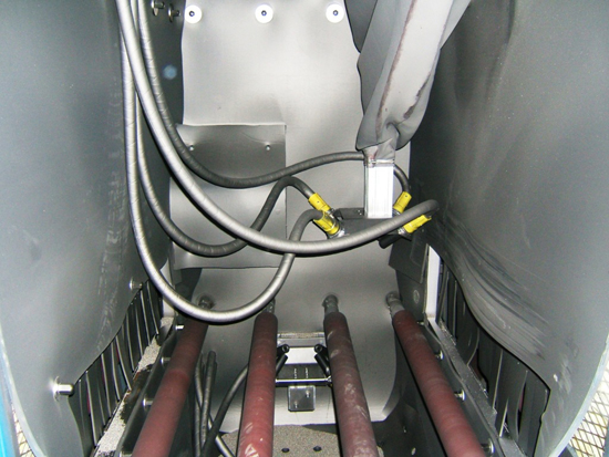 Wheelabrator Pass Through Machine